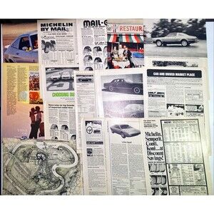 Ephemera 24+ Pages 3.4oz. Pictures Articles Car & Driver Magazine November 1975